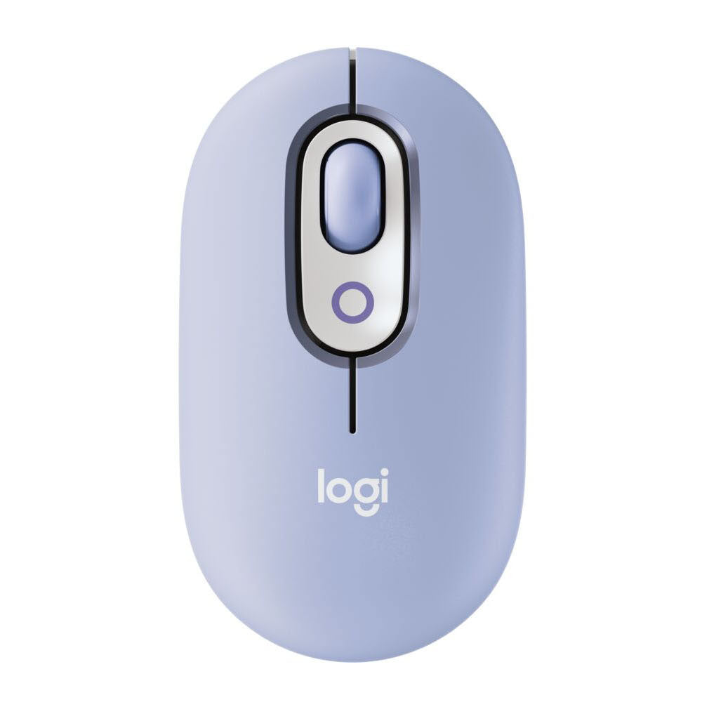 Logitech POP MOUSE 無線藍牙滑鼠(石墨黑/珍珠白/紫丁香/玫瑰粉)