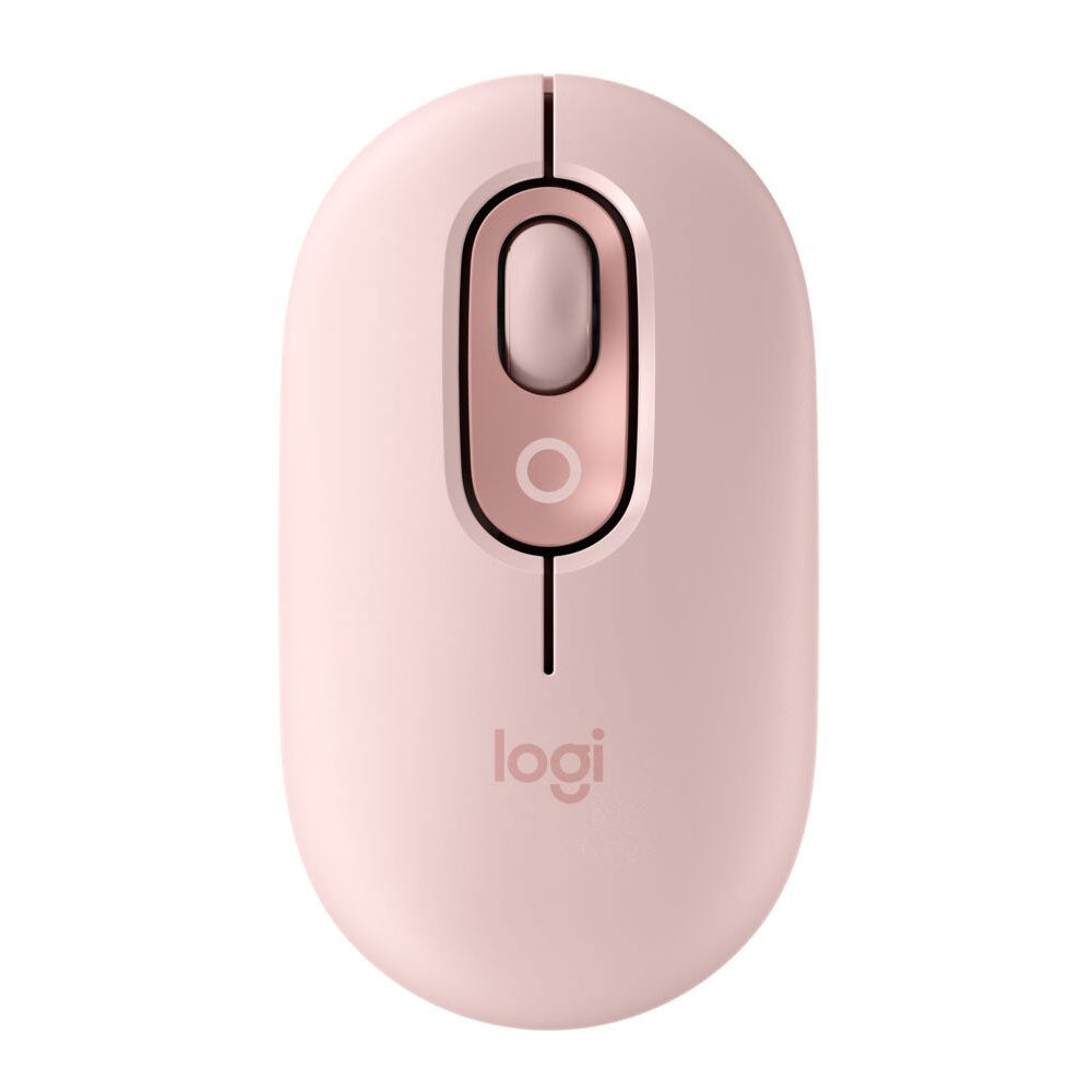 Logitech POP MOUSE 無線藍牙滑鼠(石墨黑/珍珠白/紫丁香/玫瑰粉)