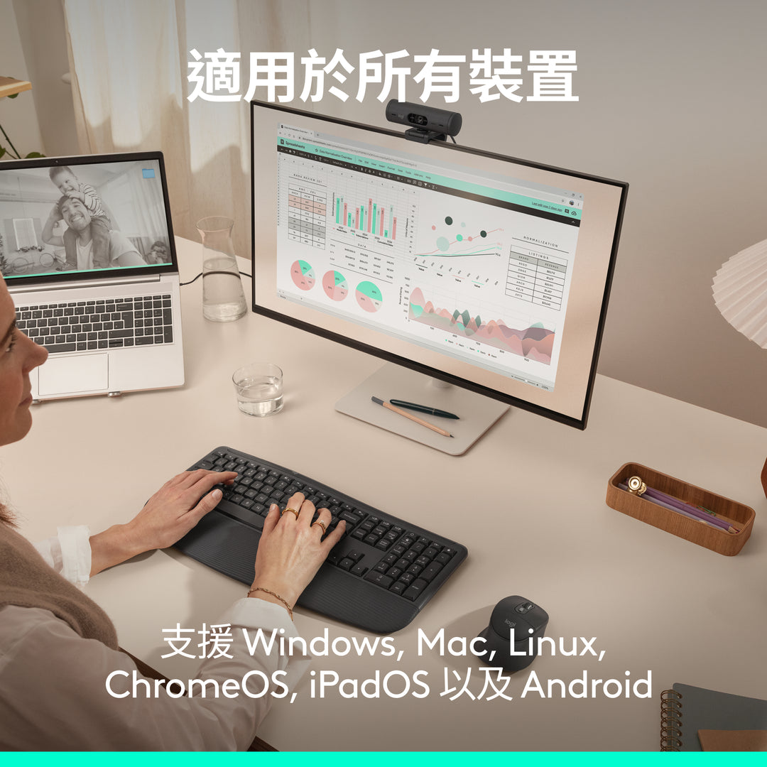 Logitech M850 L 多工舒適無線滑鼠 大手版