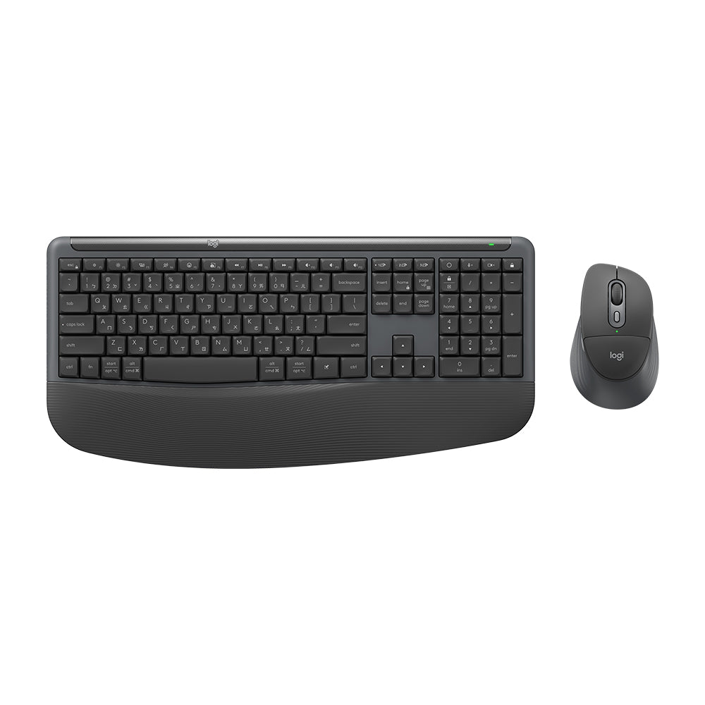 Logitech MK880 多工舒適無線鍵盤滑鼠組