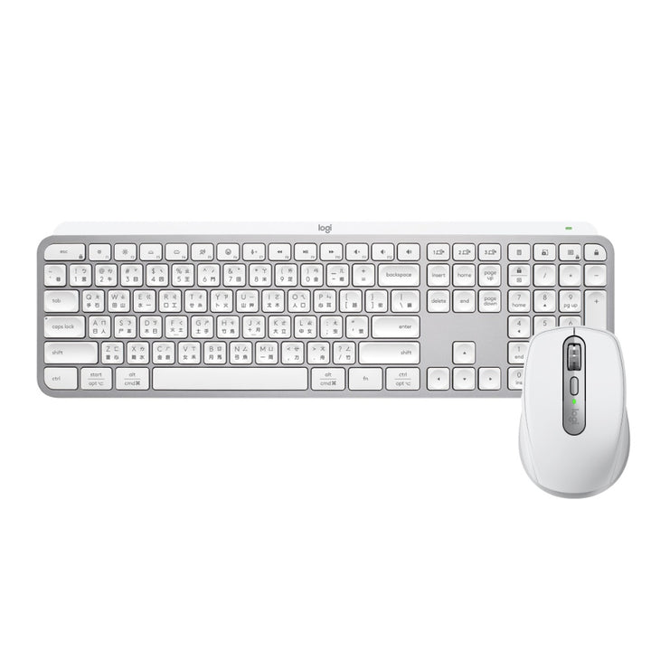 【推薦組合】MX Anywhere 3S 無線行動滑鼠+MX KEYS 無線智能鍵盤