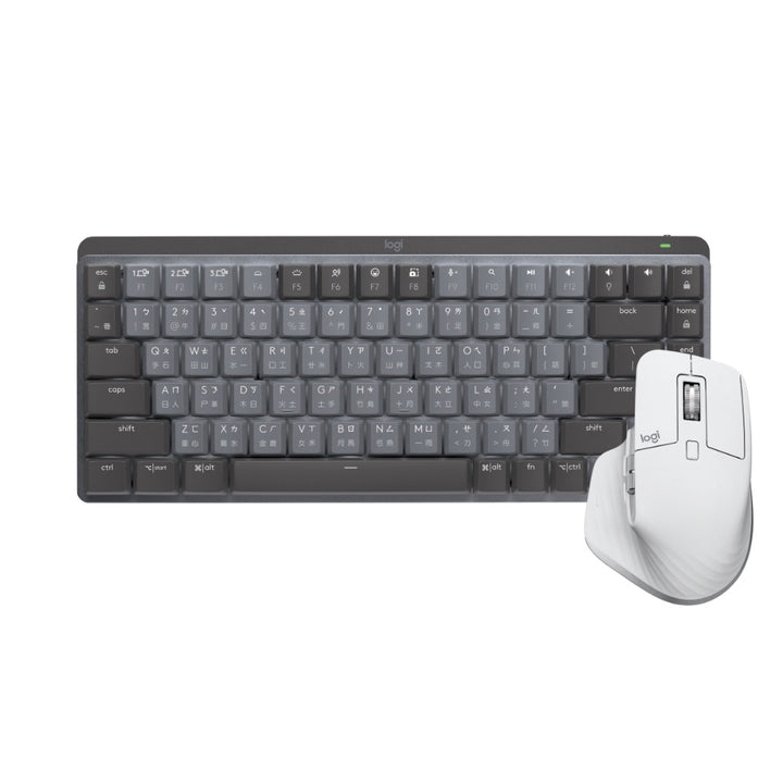 【推薦組合】MX Master 3S 無線智能滑鼠+Mechanical MINI 無線智能機械鍵盤