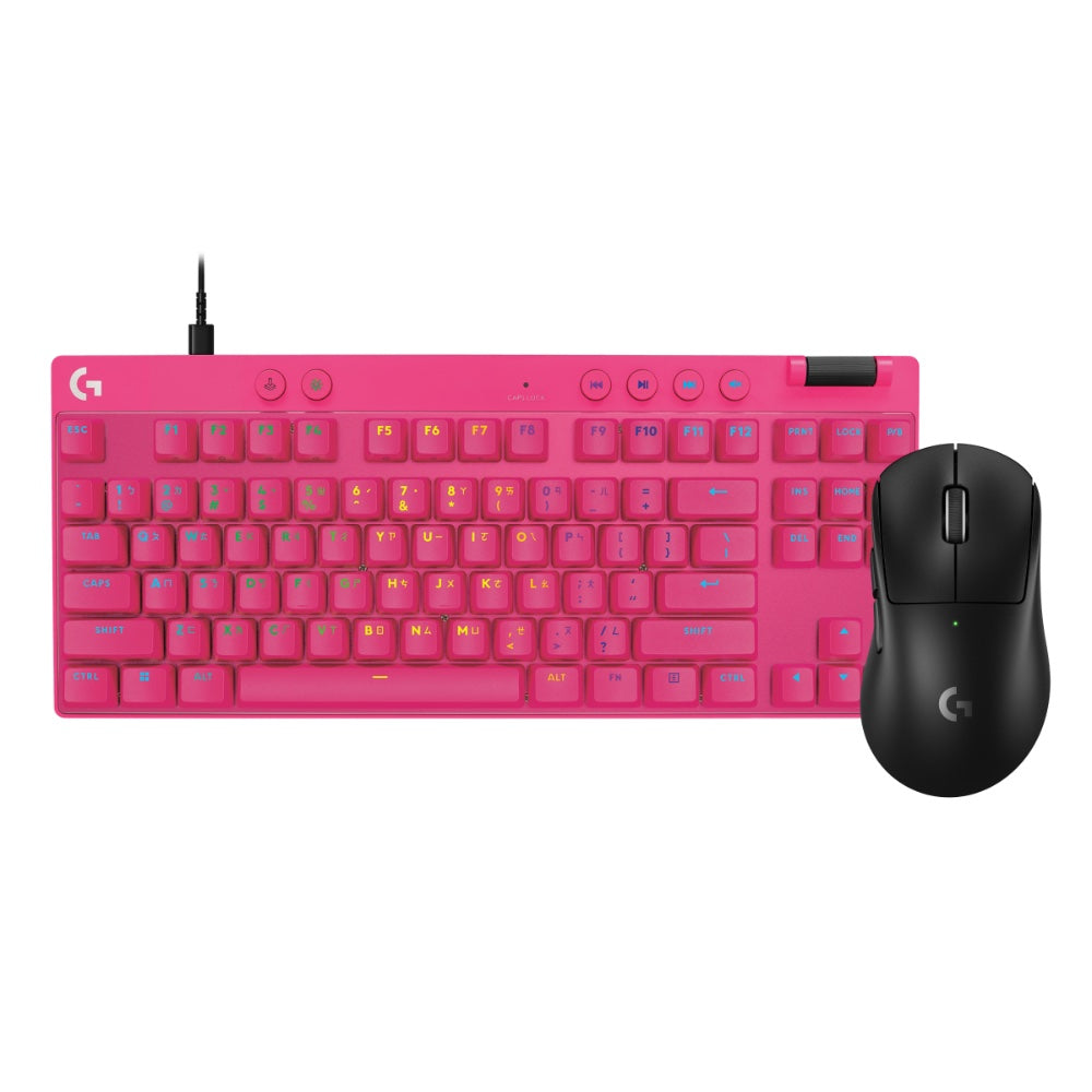 【推薦組合】SUPERLIGHT 2 DEX 無線輕量化遊戲滑鼠 + Rapid 磁性類比式鍵軸有線電競鍵盤