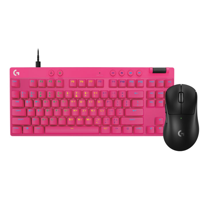 【推薦組合】SUPERLIGHT 2 DEX 無線輕量化遊戲滑鼠 + Rapid 磁性類比式鍵軸有線電競鍵盤