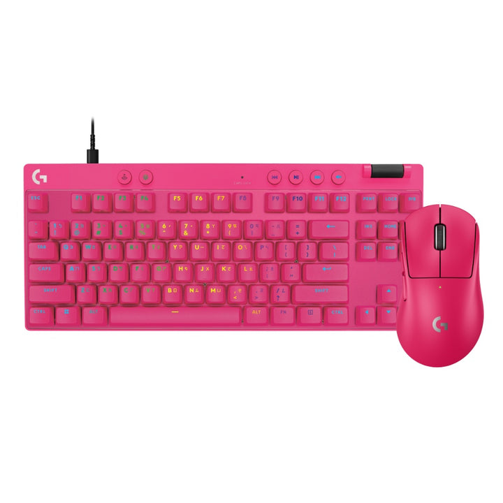 【推薦組合】SUPERLIGHT 2 DEX 無線輕量化遊戲滑鼠 + Rapid 磁性類比式鍵軸有線電競鍵盤