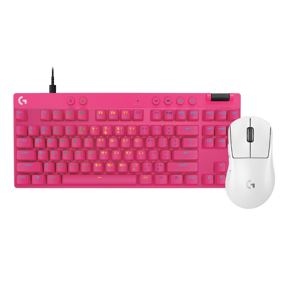 【推薦組合】SUPERLIGHT 2 DEX 無線輕量化遊戲滑鼠 + Rapid 磁性類比式鍵軸有線電競鍵盤