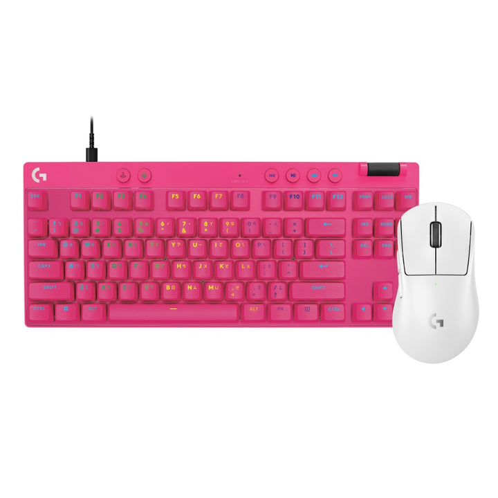 【推薦組合】SUPERLIGHT 2 DEX 無線輕量化遊戲滑鼠 + Rapid 磁性類比式鍵軸有線電競鍵盤