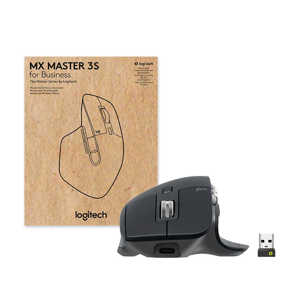 MX Master 3S for Business 無線智能滑鼠 石墨黑 - B2B