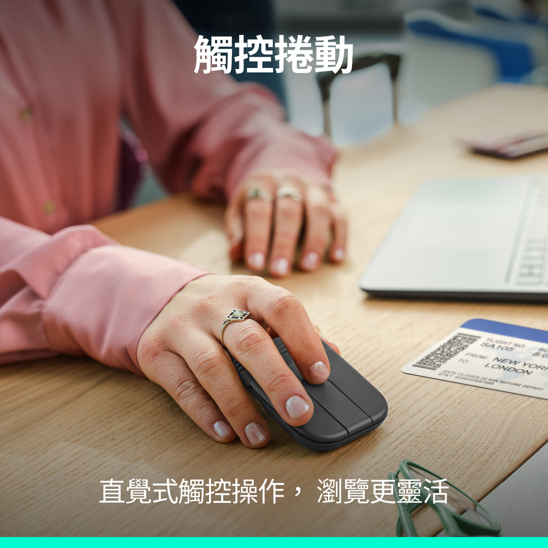 Logitech Mobi 無線摺疊滑鼠