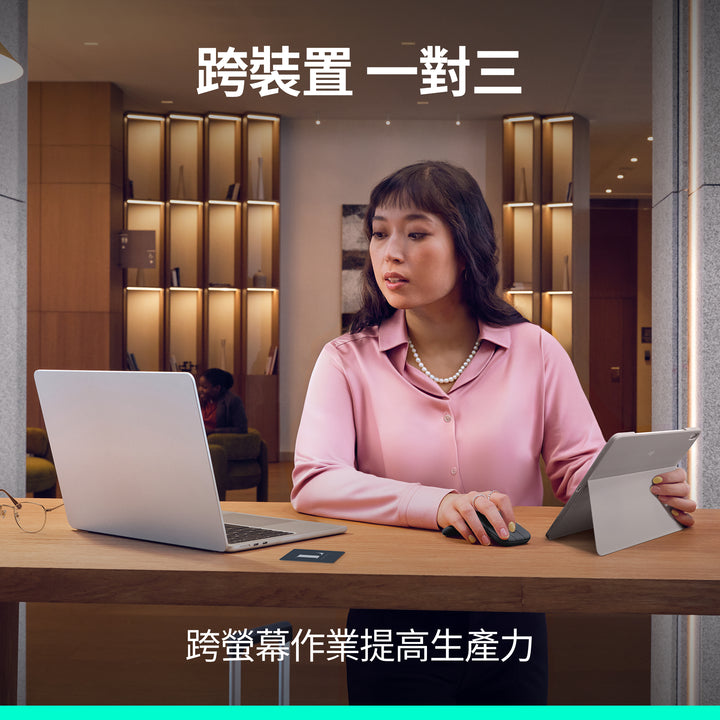 Logitech Mobi 無線摺疊滑鼠