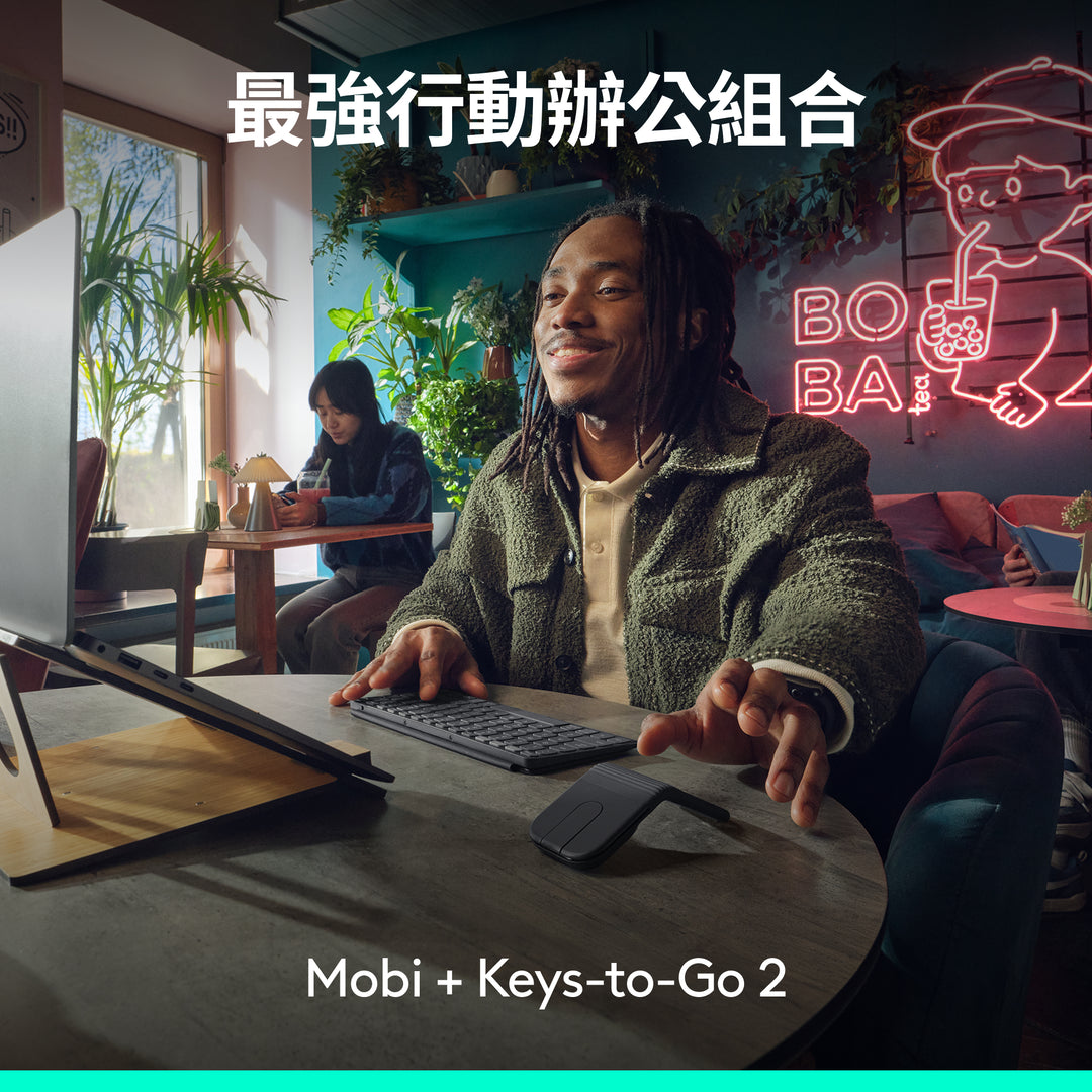 Logitech Mobi 無線摺疊滑鼠