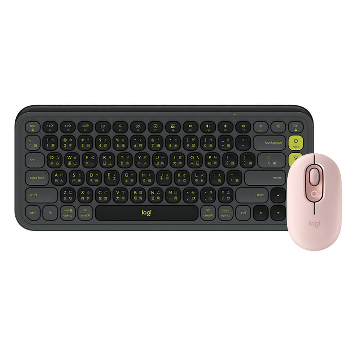 Logitech POP ICON KEYS 無線藍牙鍵盤 + POP MOUSE 無線藍牙滑鼠 (自由配)