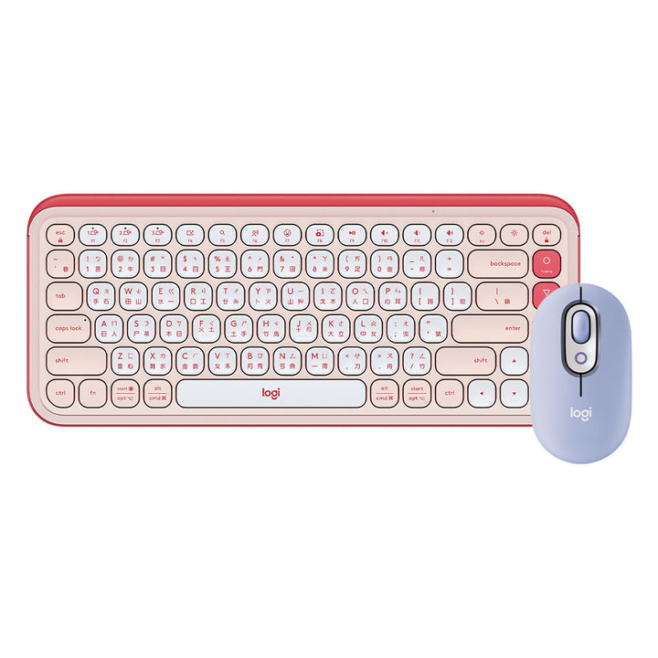 Logitech POP ICON KEYS 無線藍牙鍵盤 + POP MOUSE 無線藍牙滑鼠 (自由配)