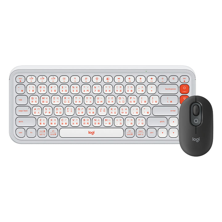 Logitech POP ICON KEYS 無線藍牙鍵盤 + POP MOUSE 無線藍牙滑鼠 (自由配)