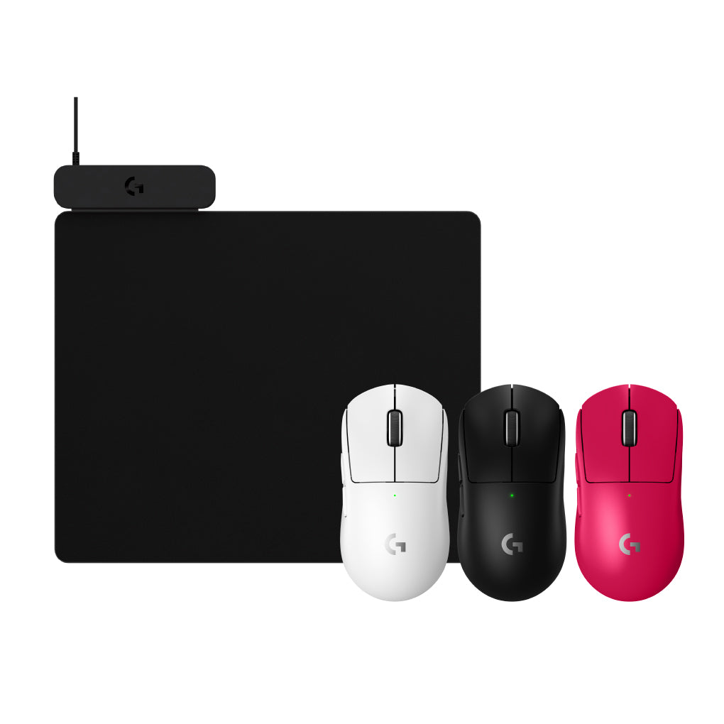 【推薦組合】POWERPLAY 2 無線充電鼠墊+SUPERLIGHT 2 無線輕量化遊戲滑鼠