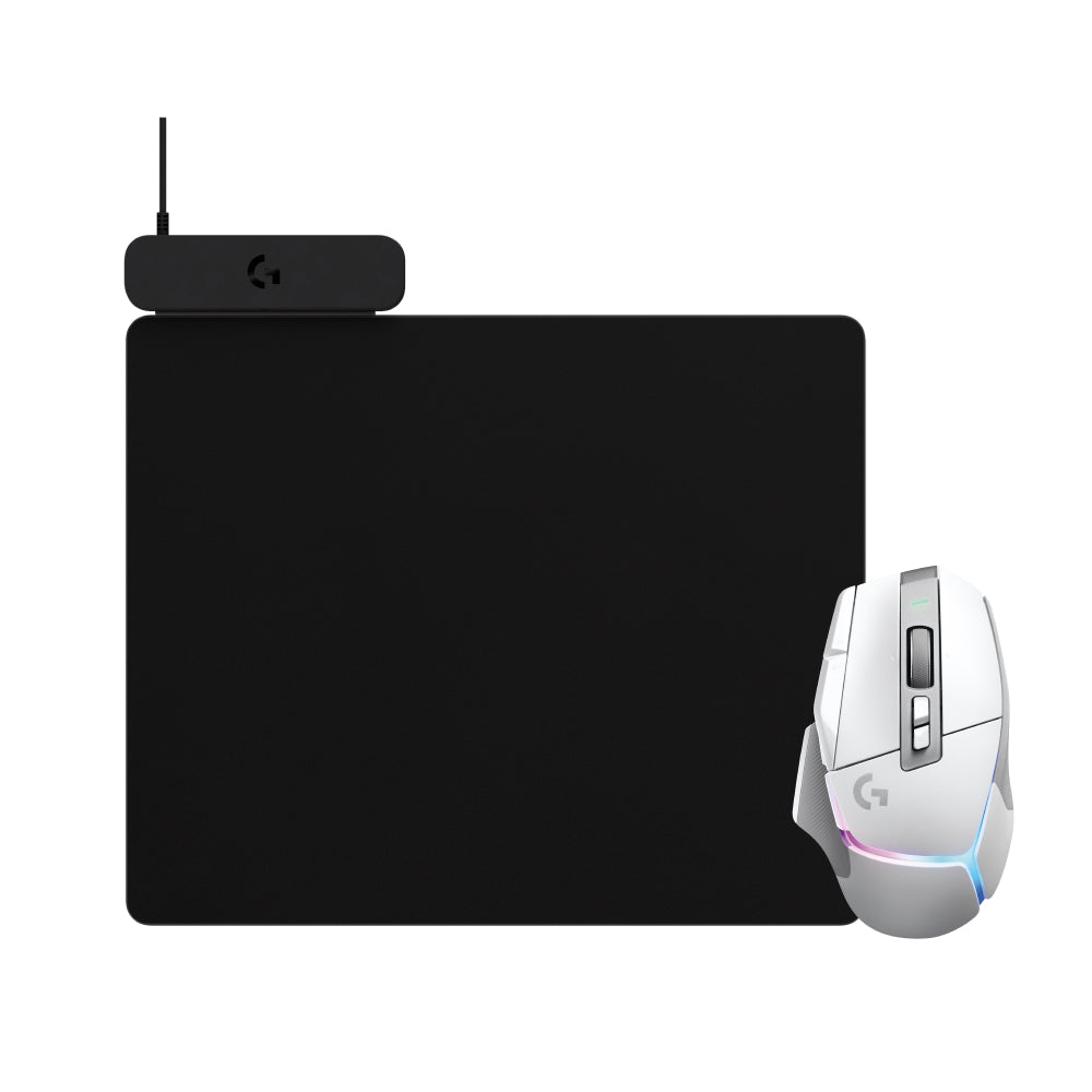 【推薦組合】POWERPLAY 2 無線充電鼠墊+G502 X Plus 炫光高效能無線電競滑鼠