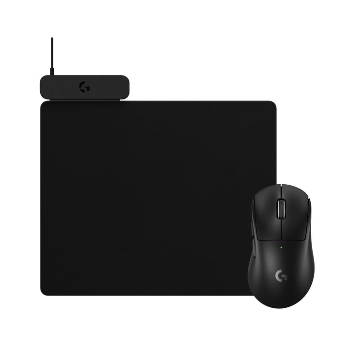 【推薦組合】POWERPLAY 2 無線充電鼠墊+SUPERLIGHT 2 DEX 無線輕量化遊戲滑鼠