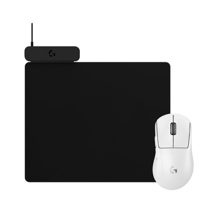 【推薦組合】POWERPLAY 2 無線充電鼠墊+SUPERLIGHT 2 DEX 無線輕量化遊戲滑鼠