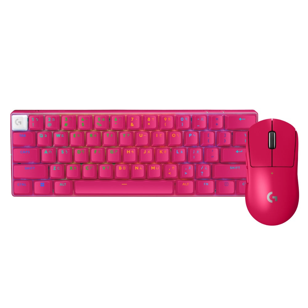 【推薦組合】SUPERLIGHT2 無線輕量化遊戲滑鼠 + PRO X 60% 專業機械式電競鍵盤