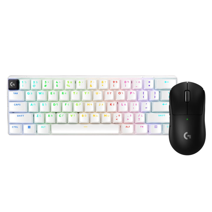 【推薦組合】SUPERLIGHT2 無線輕量化遊戲滑鼠 + PRO X 60% 專業機械式電競鍵盤