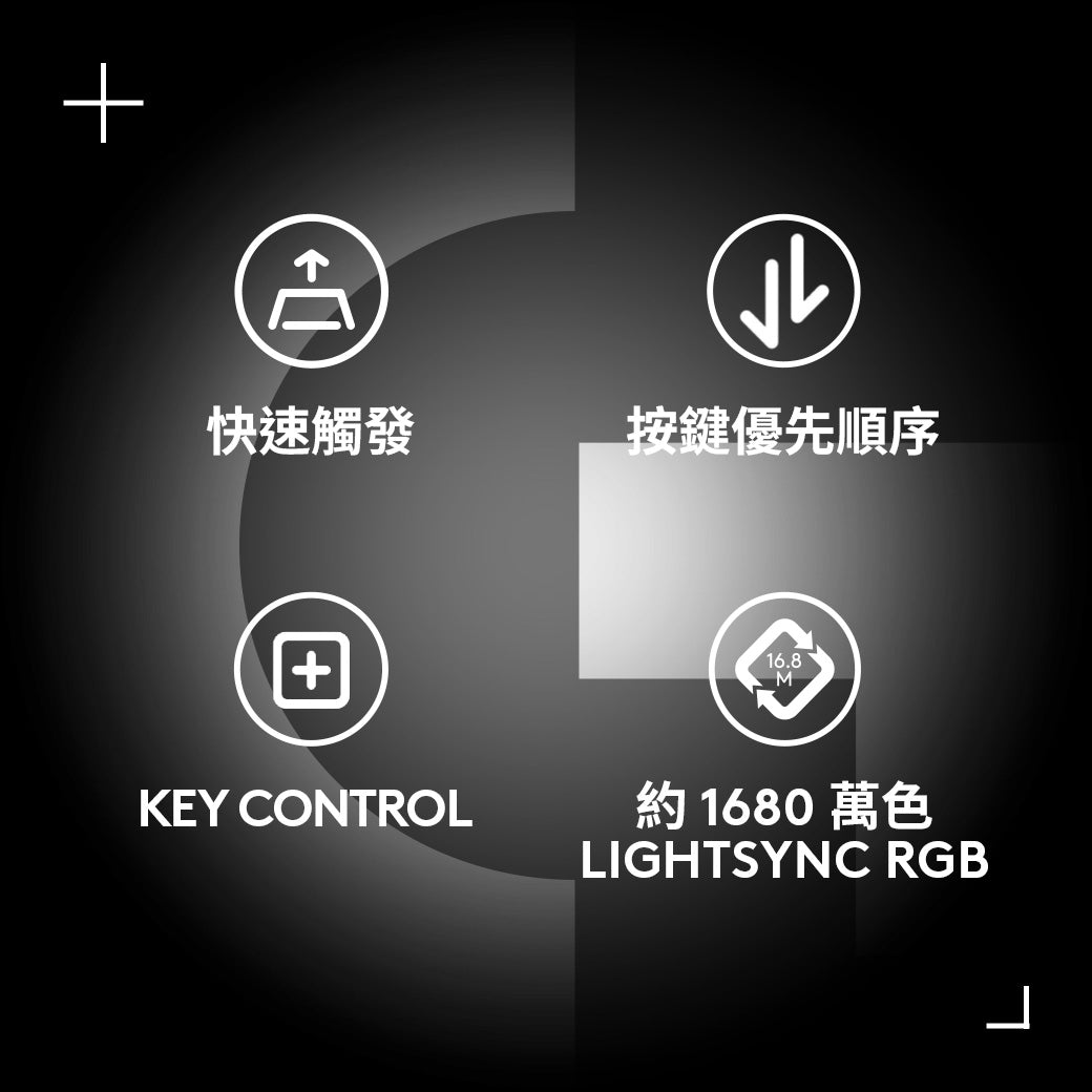 Logitech G PRO X2 RAPID 磁性類比有線電競鍵盤