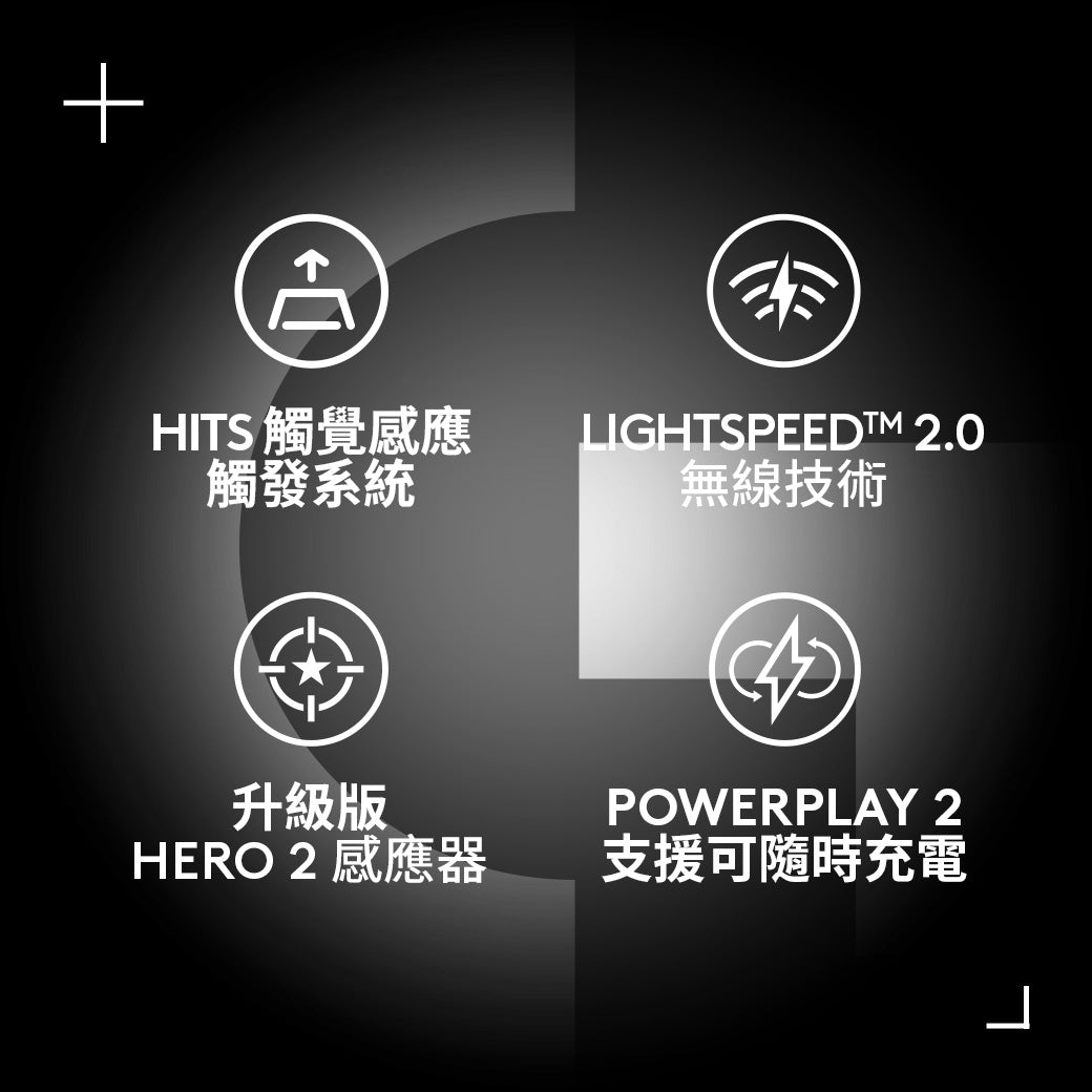 Logitech G PRO X3 SUPERSTRIKE 無線類比遊戲滑鼠