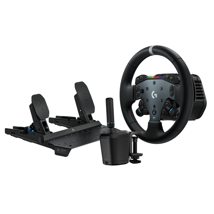 Logitech G RS50 賽車模擬方向盤 for PlayStation/PC+RS 踏板+RS Shifter & Handbrake