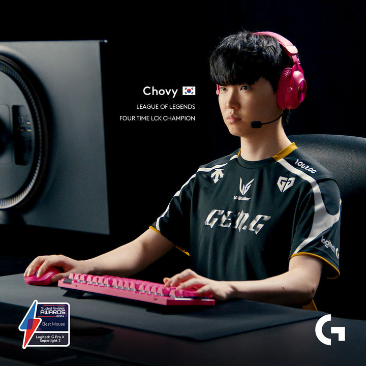 【新春新客最高折300】Logitech G Pro X SUPERLIGHT 2 DEX 無線輕量化遊戲滑鼠