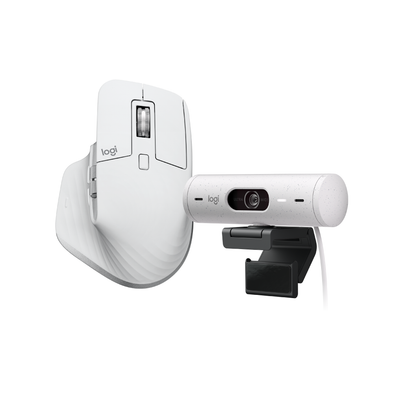 MX Master 3S 無線智能滑鼠 + Brio 500 網路攝影機