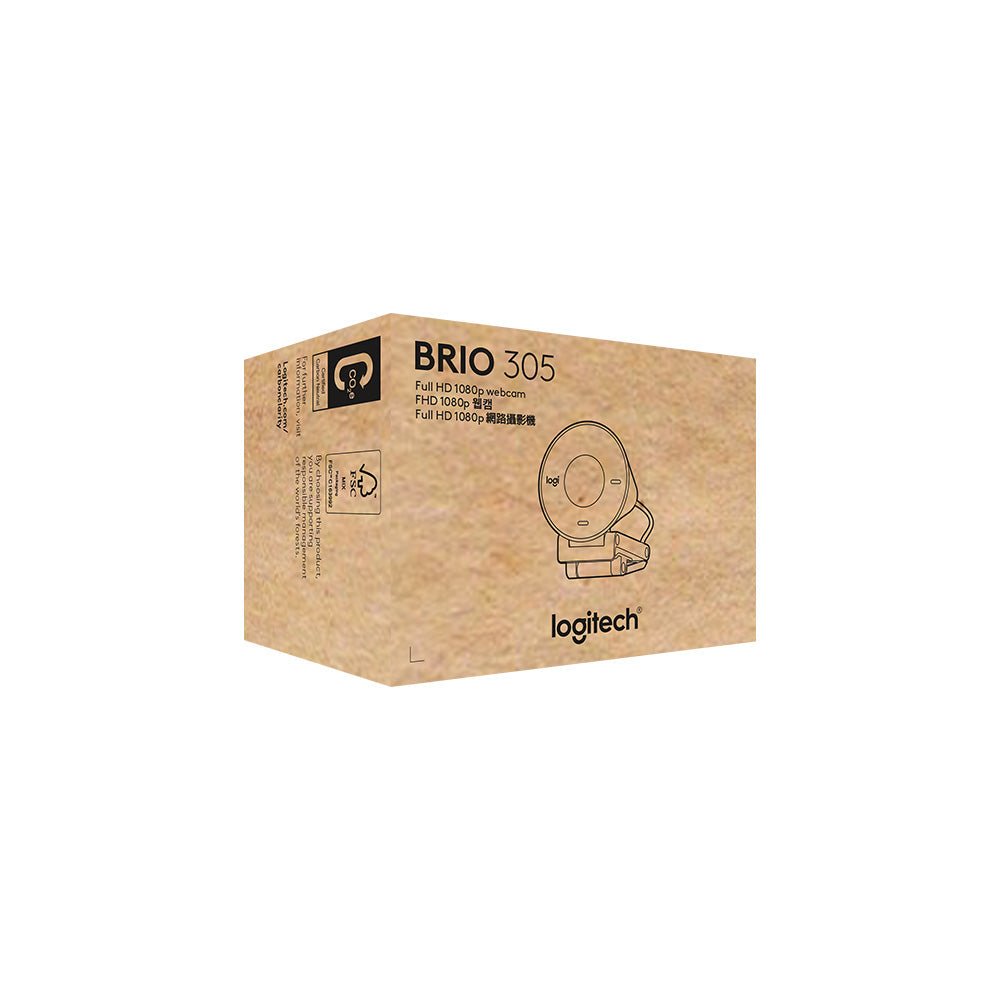 BRIO 305 for Business網路攝影機 - B2B - 羅技 Logi 網路旗艦店