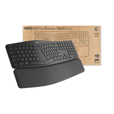 ERGO K860 for Business 無線鍵盤 - B2B - 羅技 Logi 網路旗艦店
