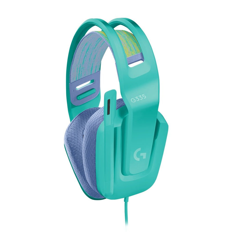 G335 有線遊戲耳機麥克風(黑/白/綠) - 羅技 Logi 網路旗艦店