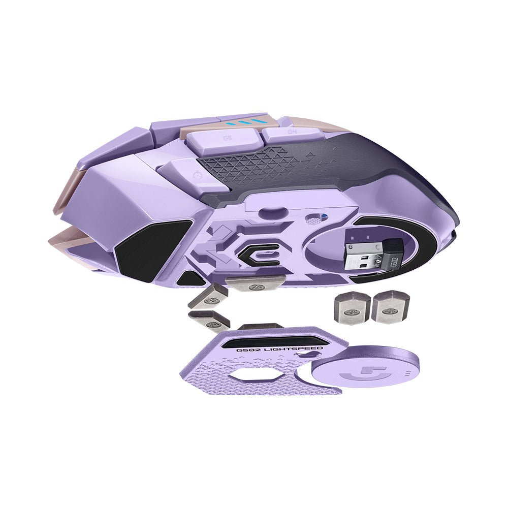 G502 LIGHTSPEED 高效能無線電競滑鼠(粉/紫) - 羅技 Logi 網路旗艦店