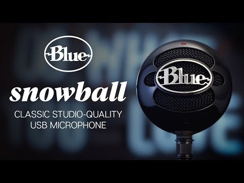 Logitech G Snowball 雪球專業USB麥克風(黑/白)