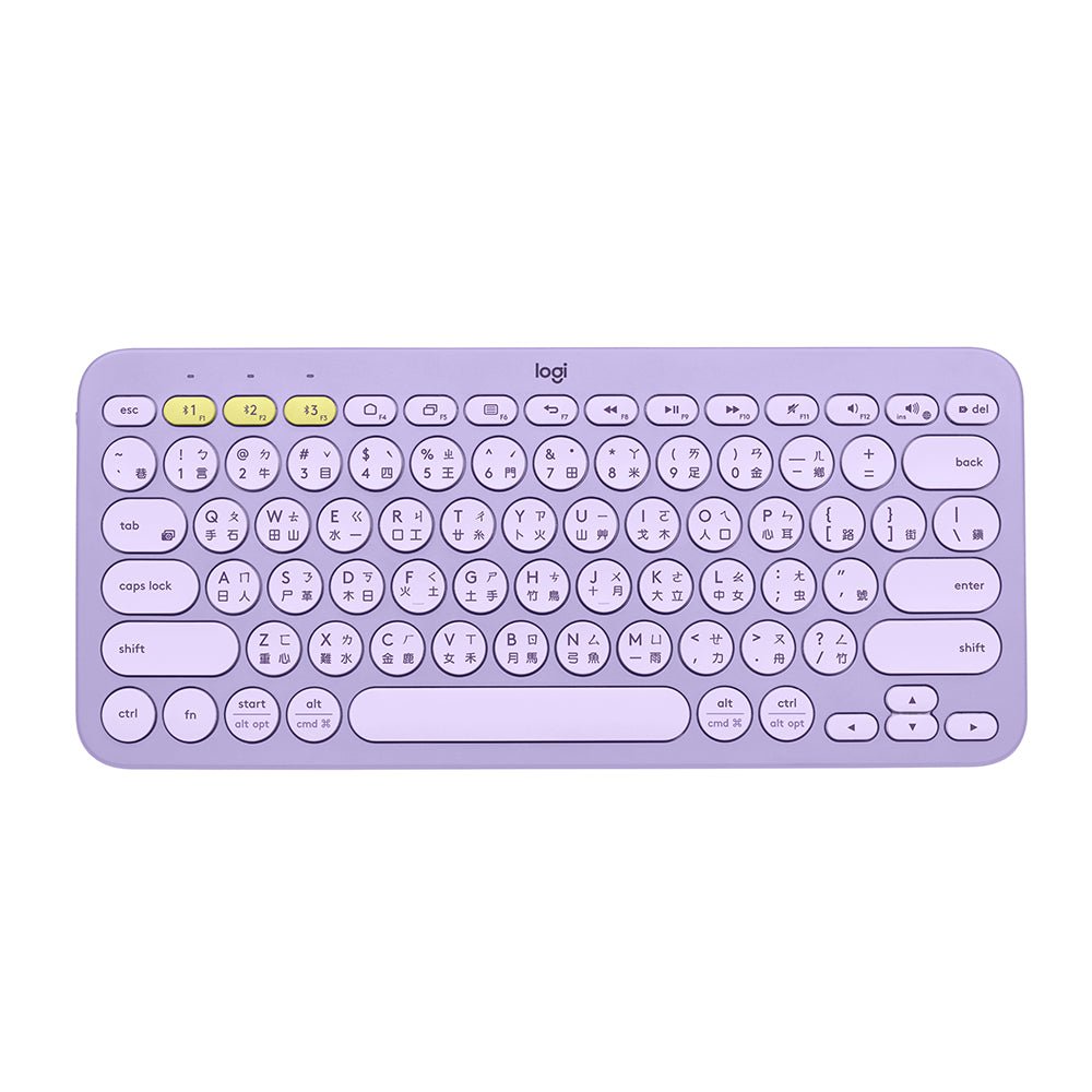 🏫教育方案🏫K380 跨平台藍牙鍵盤(粉/白/藍) - 羅技 Logi 網路旗艦店