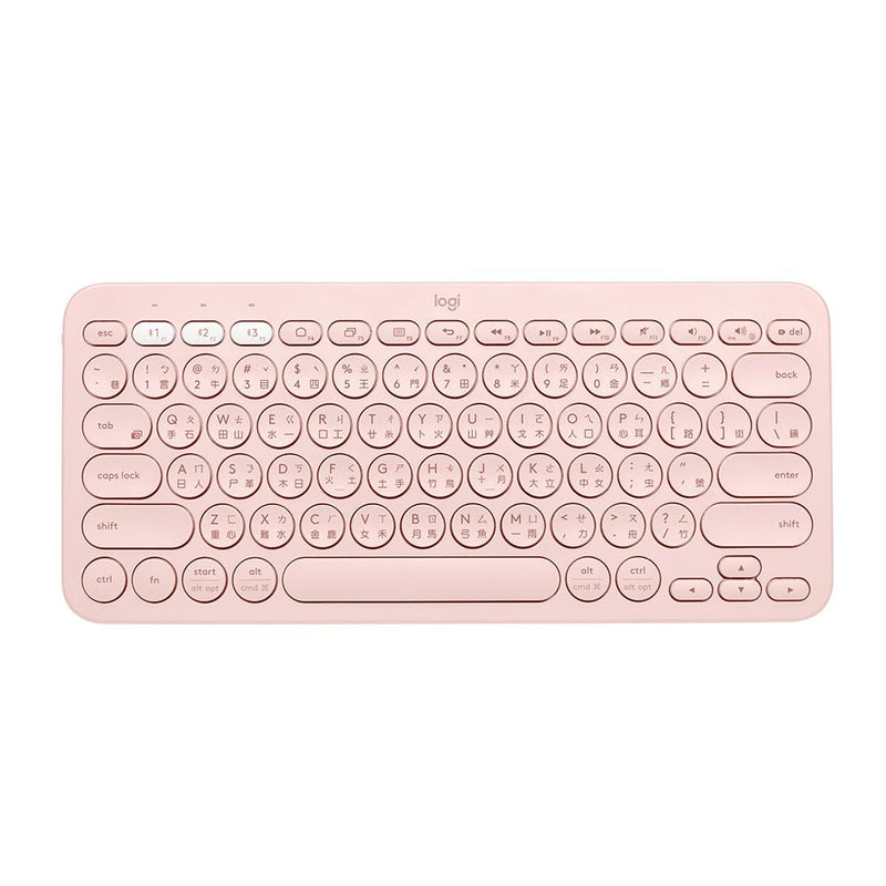 購物車超值購-K380 跨平台藍牙鍵盤(粉) - 羅技 Logi 網路旗艦店