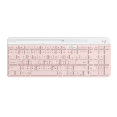 K580 超薄跨平台藍牙鍵盤 (黑/白/粉) - 羅技 Logi 網路旗艦店