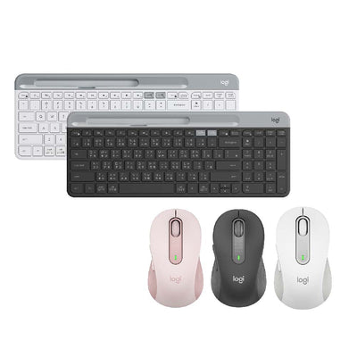 K580 超薄跨平台藍牙鍵盤+M650 多工靜音無線滑鼠(自由配) - 羅技 Logi 網路旗艦店
