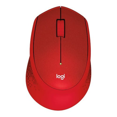 M331 無線靜音滑鼠(黑/藍/紅) - 羅技 Logi 網路旗艦店