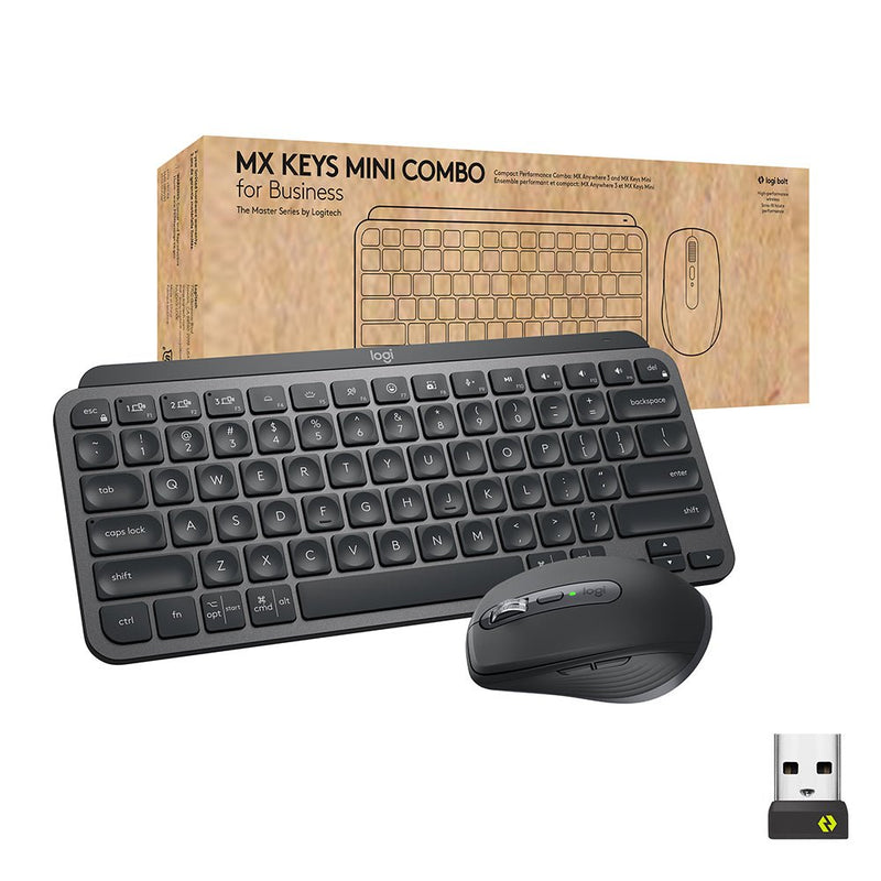 MX Keys Mini Combo for Business 無線鍵盤滑鼠組 - B2B - 羅技 Logi 網路旗艦店