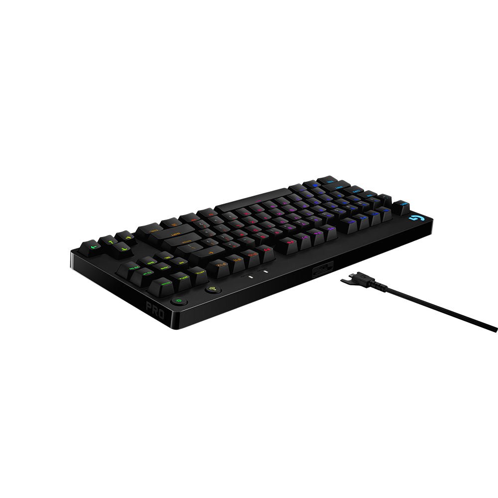 Pro X 職業級競技機械式電競鍵盤 青軸V2 - 羅技 Logi 網路旗艦店