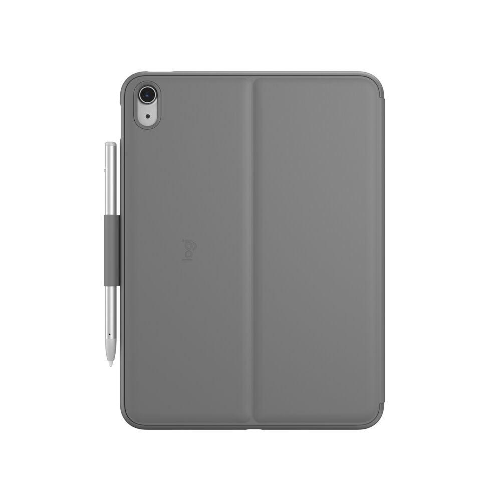 Slim Folio 輕薄鍵盤保護套 - iPad 10代專用 - B2B - 羅技 Logi 網路旗艦店