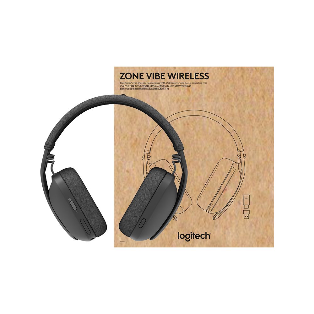 Zone Vibe Wireless for Business 商務無線藍芽耳機麥克風 - B2B - 羅技 Logi 網路旗艦店